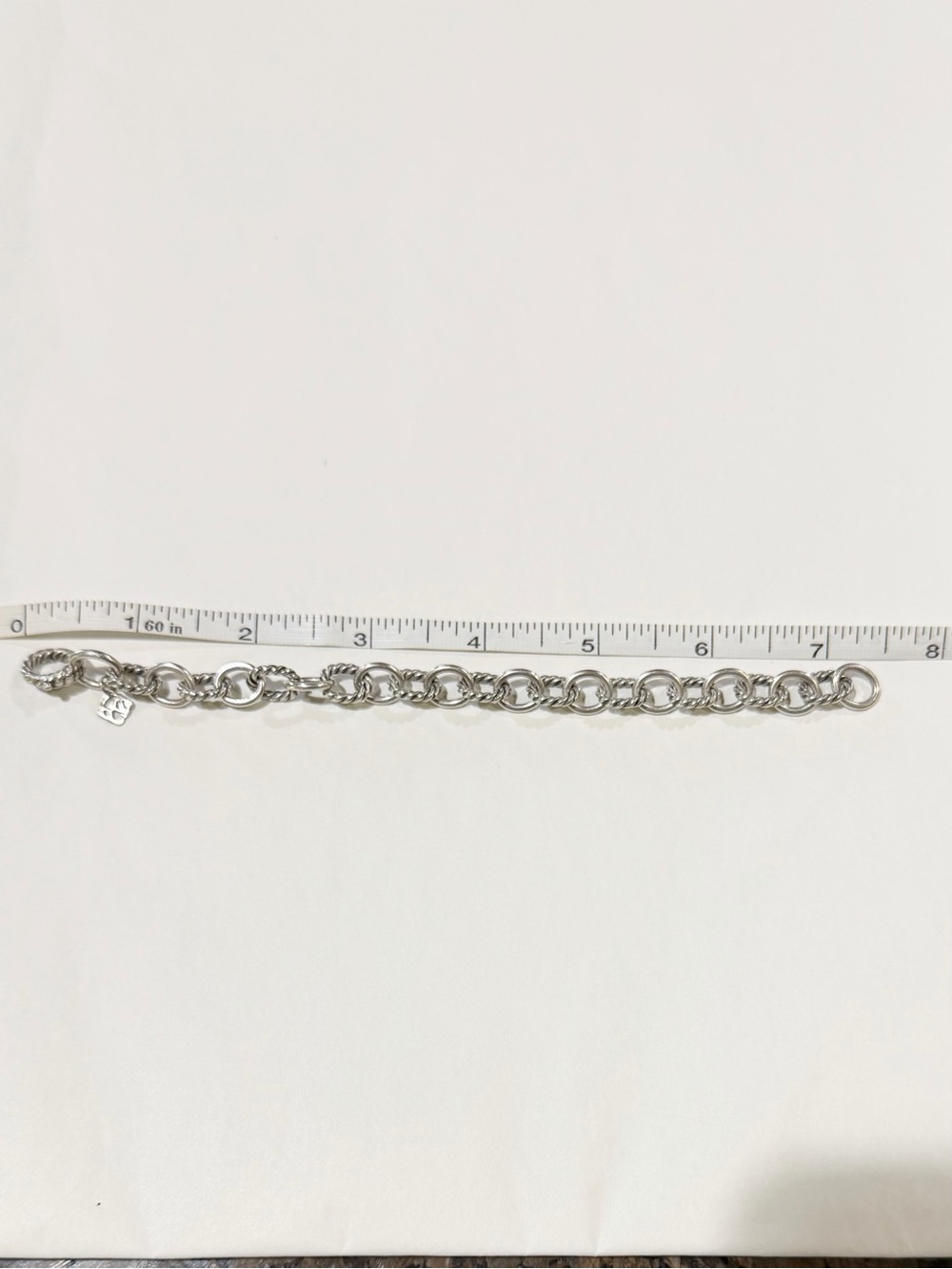 ❤️ David Yurman 10mm Oval Link Chain Bracelet - Picture 7 of 9